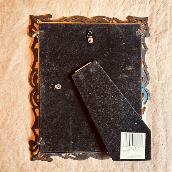 Vintage Weston Gallery Pewter frame W/Moody Victorian Wall Art Gothic Princess - Picture 7 of 10